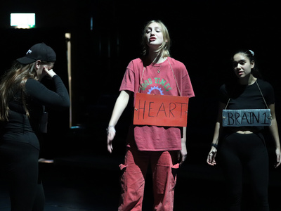 GCSE Drama pupils perform devised pieces!