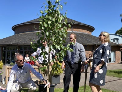 Godolphin Platinum Jubilee Celebrations - The Planting of the Jubilee Tree
