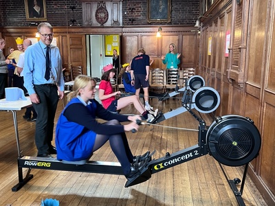 Godolphin Environment Week: Generating Electricity Competition, Electric Car and Plant Sale